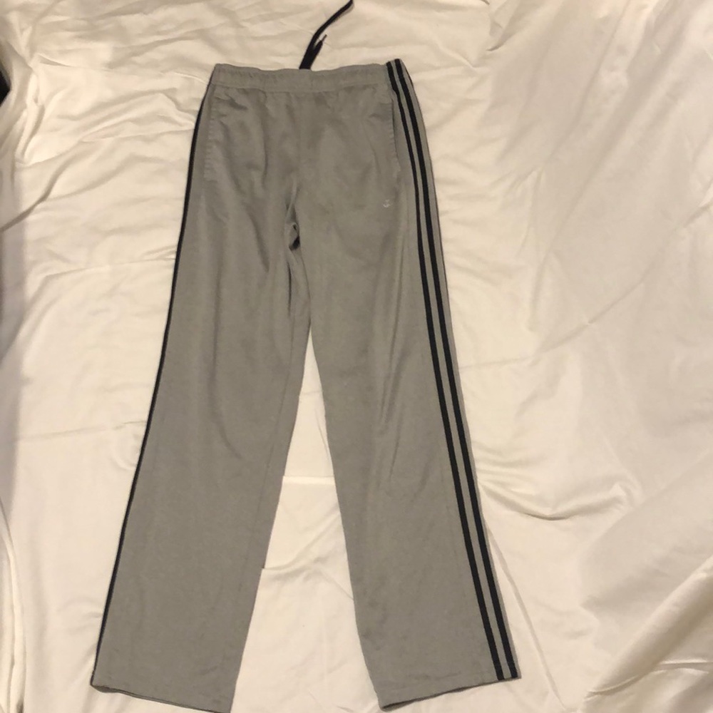 Grey Adidas sweat pants